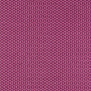 pink geometric jacquard fabric from Clarke & Clarke