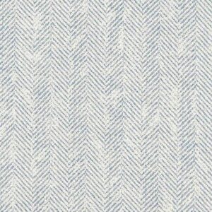 blue geometric woven fabric from Clarke & Clarke