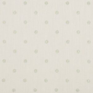 brown spotted embroideried fabric from Clarke & Clarke