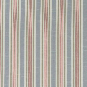 blue striped cotton fabric from Studio G