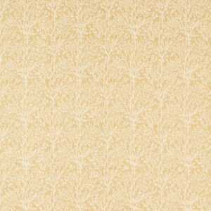 yellow botanical jacquard fabric from Studio G