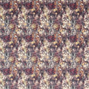 purple botanical velvet-chenille fabric from Studio G
