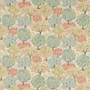 green botanical cotton fabric from Studio G