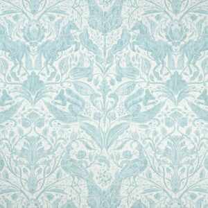 blue botanical printed fabric from Studio G
