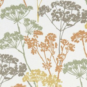 multicolour botanical cotton fabric from Studio G