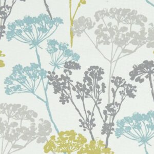 multicolour botanical cotton fabric from Studio G