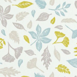 multicolour botanical cotton fabric from Studio G
