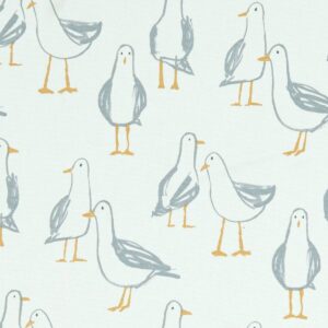 black-grey animal cotton fabric from Studio G