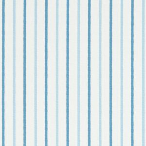 blue striped cotton fabric from Studio G