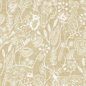 brown animal cotton fabric from Studio G