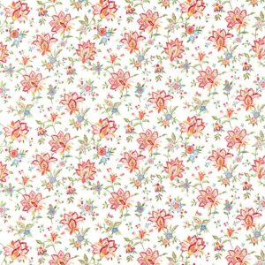 multicolour botanical cotton fabric from Studio G