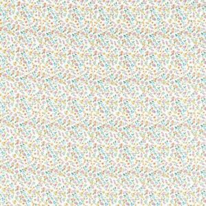 multicolour botanical cotton fabric from Studio G