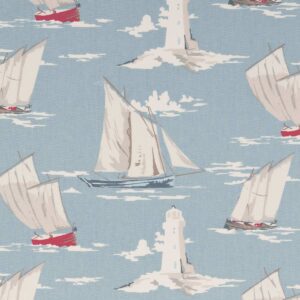 blue children's cotton fabric from Studio G