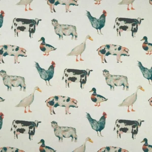 brown animal printed fabric from Studio G